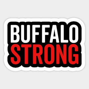 Buffalo Strong Pray For Buffalo Sticker